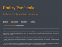 Tablet Screenshot of parshenko.com